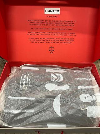 Botas de agua Hunter marrones