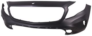 Parachoques Delantero Imprimado Con Agujeros Para Sensores Con Agujeros Lavafaros para Mercedes-Benz GLA X156 2013