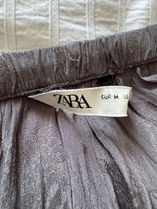 Falda larga Zara