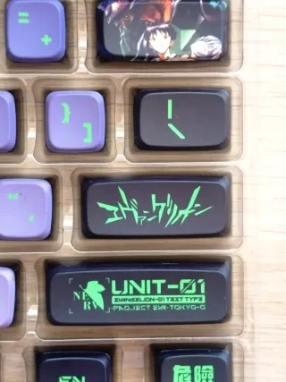 Set Keycaps Evangelion EVA-01