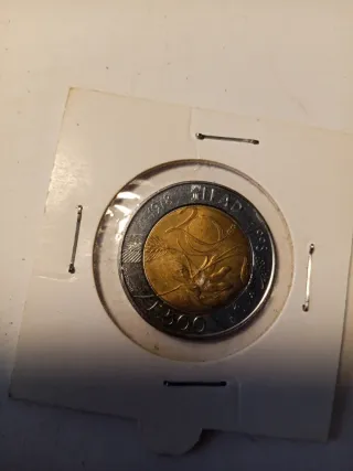 Moneta 500 Lire 1998