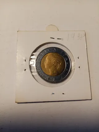 Moneta 500 Lire 1998