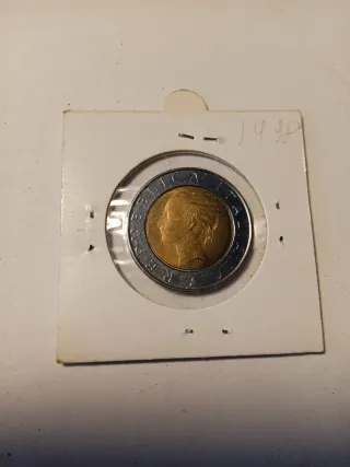 Moneta 500 Lire 1998
