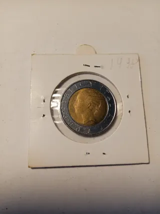 Moneta 500 Lire 1998