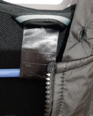 Chaqueta Adidas Climalite Negra s/m