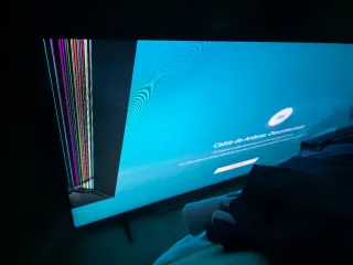 Samsung Q60A 55" TV - Dañada pantalla