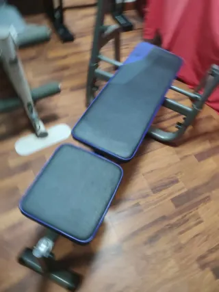 Banco de pesas multifunción plegable