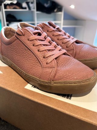 Zapatillas ASOS Piel Rosa Suela Marrón