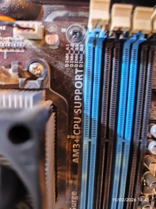 Torre PC ASUS Negra + CPU + placa base + lector