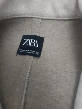 Abrigo Zara Beige