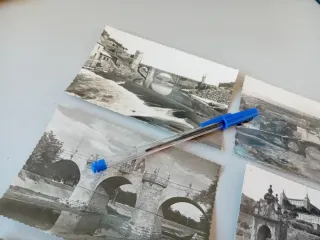 6 Postales Antiguas Toledo y Palencia