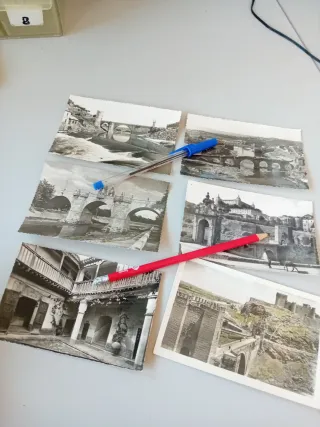 6 Postales Antiguas Toledo y Palencia