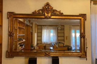 Espejo Grande Marco Dorado
