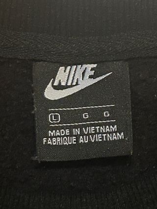 Sudadera Nike Negra
