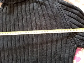 Jersey Zara cuello alto gris Talla L