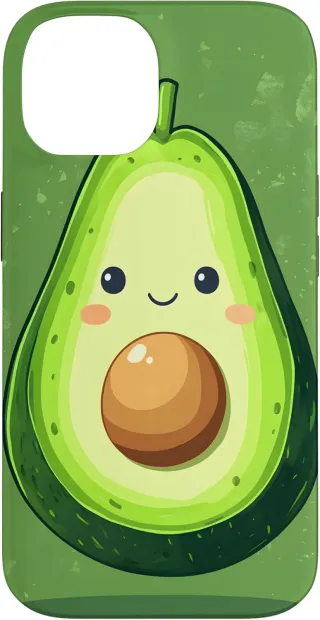 Funda Carcasa para iPhone 14 Aguacate, aguacate lindo y