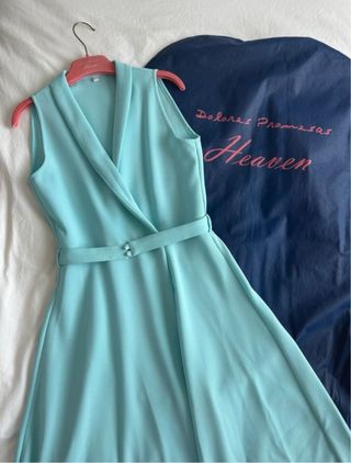 Vestido largo fiesta Dolores Promesas T.38