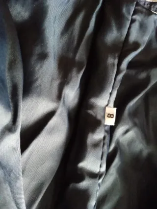 Salopette da neve nera