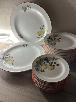 Servizio Porcellana Richard Ginori Frutta