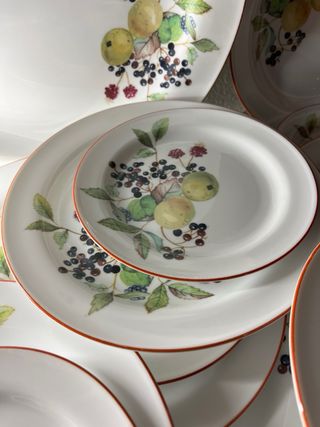 Servizio Porcellana Richard Ginori Frutta