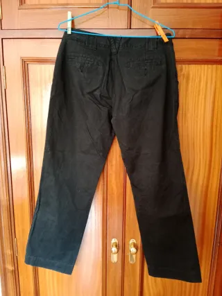 Pantalones Chinos Massimo Dutti Talla M Negros
