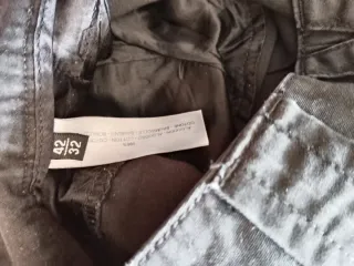 Pantalones Chinos Massimo Dutti Talla M Negros