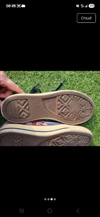 Converse All Star Donna Bandiera Inglese