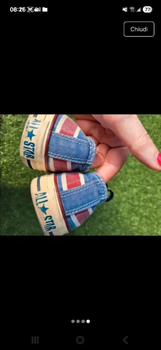 Converse All Star Donna Bandiera Inglese