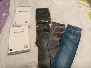 Mallas térmicas imitación vaqueros