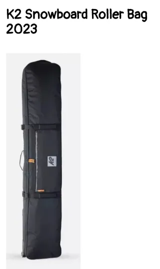 Bolsa Snowboard K2 Roller 2023