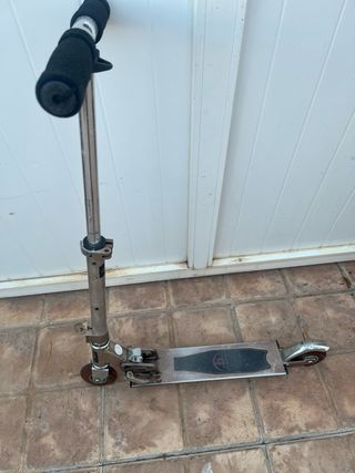 Patinete plegable de aluminio