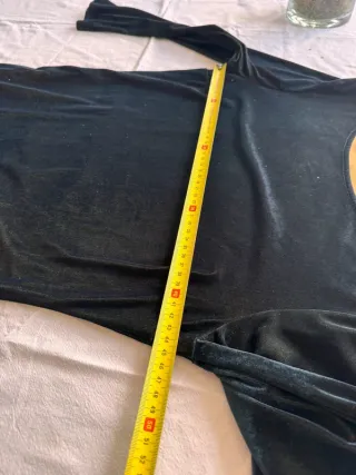 Mini abito vintage nero taglia S