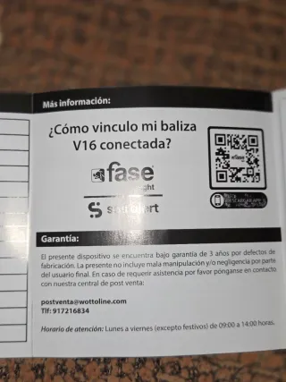 Baliza de Emergencia V16 SOS Alert