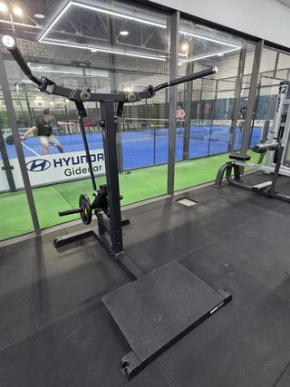 LOTE DE MAQUINAS DE GIMNASIO PROFESIONALES