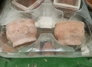 Set 6 Mini Vasi Toscani Terracotta