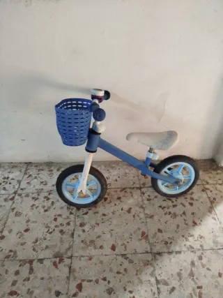 Bicicleta Frozen sin pedales azul