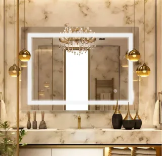 Specchio da bagno LED 100x60