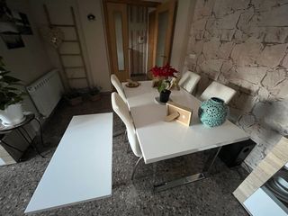 Juego mesas salón 150x90 y 120x60