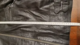 Giacca uomo in pelle testa di moro