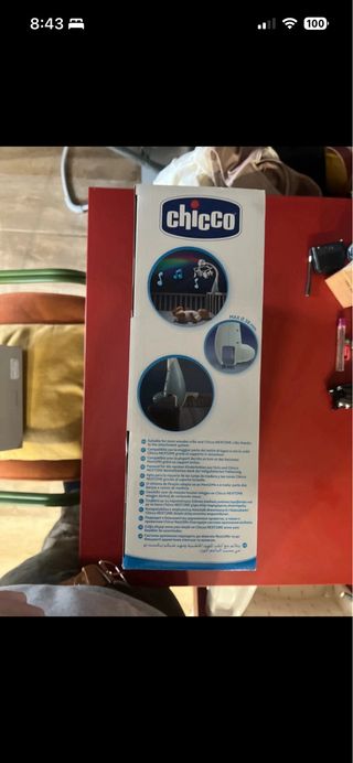 Móvil Cuna Chicco Rainbow Cot Mobile