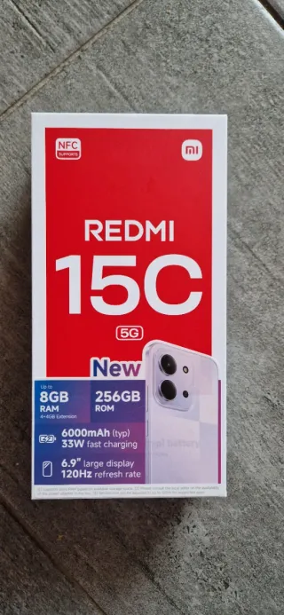Xiaomi Redmi 15C 256GB Nuevo NFC
