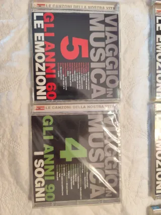 Lotto 10 CD Viaggio in Musica