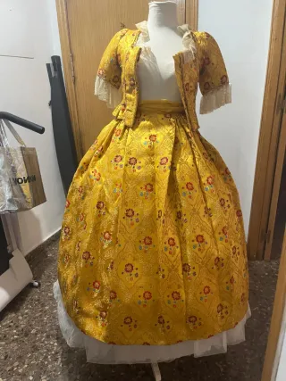 Traje de Fallera Niña Multicolor