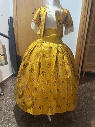 Traje de Fallera Niña Multicolor