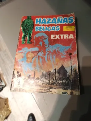 Cómic antiguo, hazañas belicas