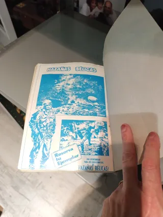 Cómic antiguo, hazañas belicas