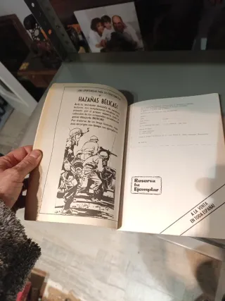 Cómic antiguo, hazañas belicas