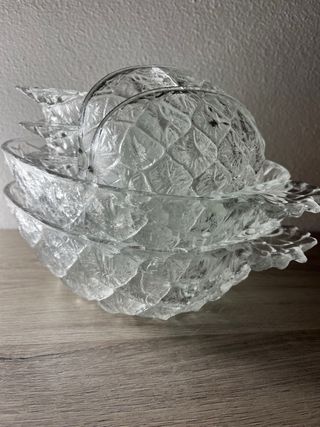 Set  macedonia vintage vetro