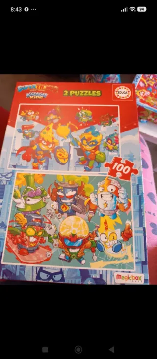 2 Puzzles Superthings Kazoom Kids