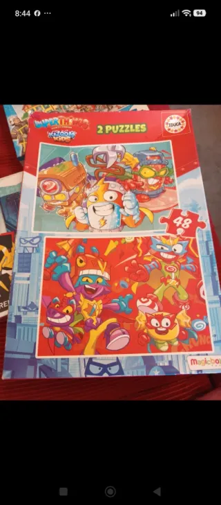 2 Puzzles Superthings Kazoom Kids Educa